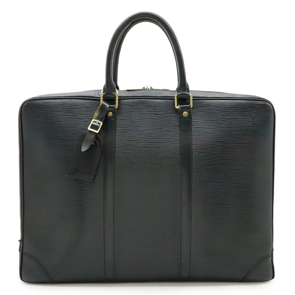 LOUIS VUITTON Epi PDV Porte Documents Voyage Business Bag Briefcase Noir Black